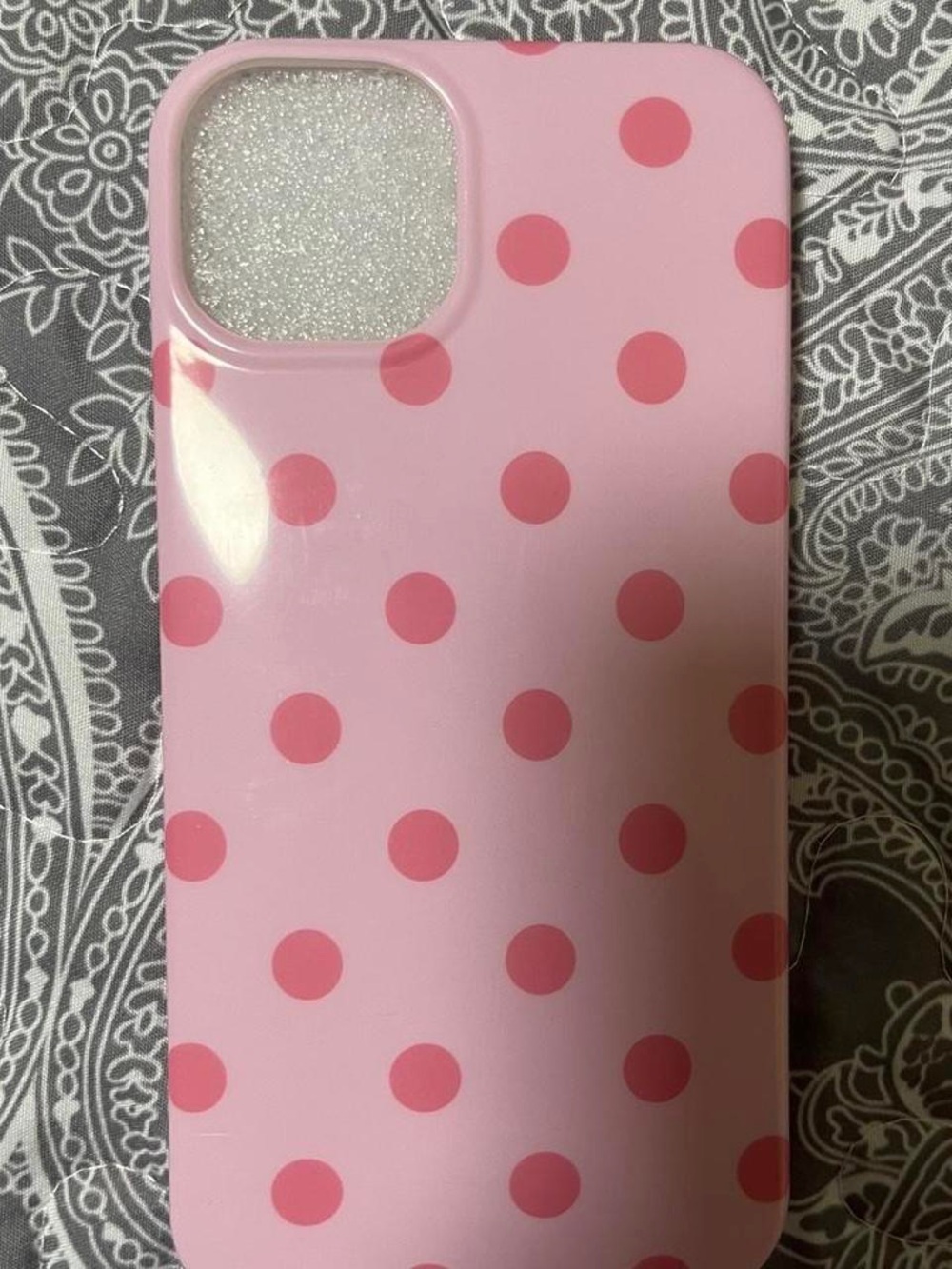 Pink Polka Dot Protective Phone Case